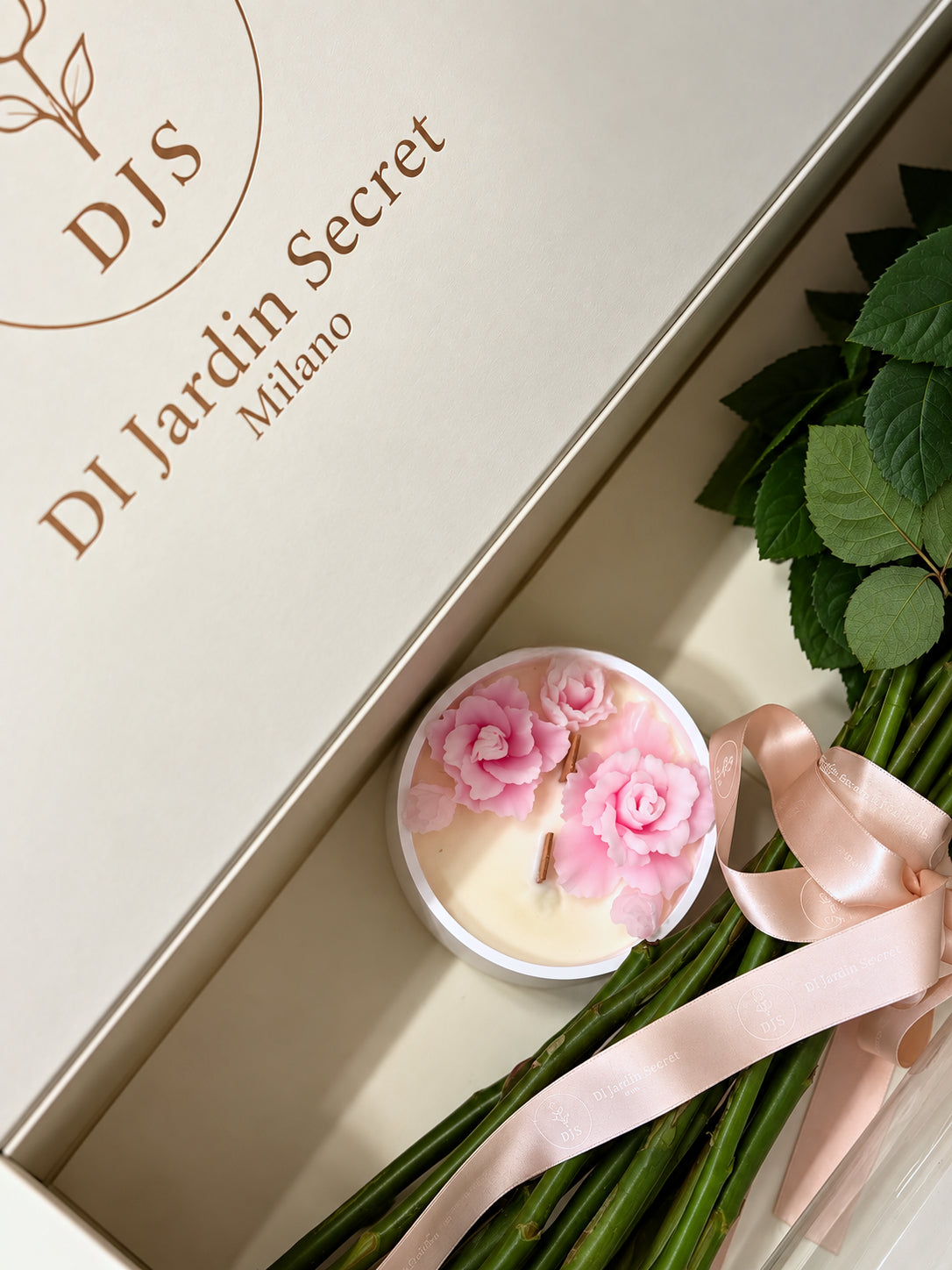 DI Jardin Secret Luxury Box – 15 Rose Rosse