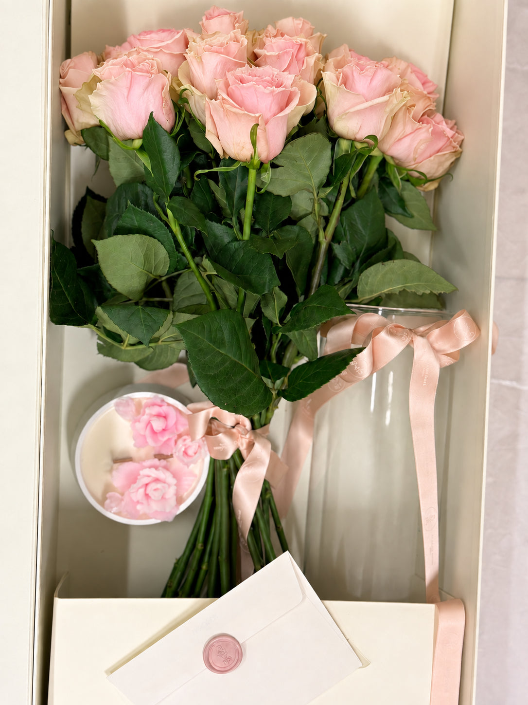 DI Jardin Secret Luxury Box – 15 Rose Rosa
