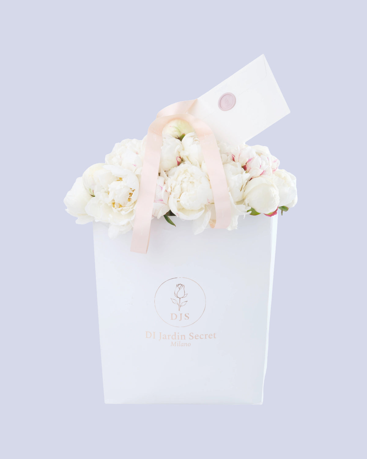 Bouquet di 25 Peonie Bianche