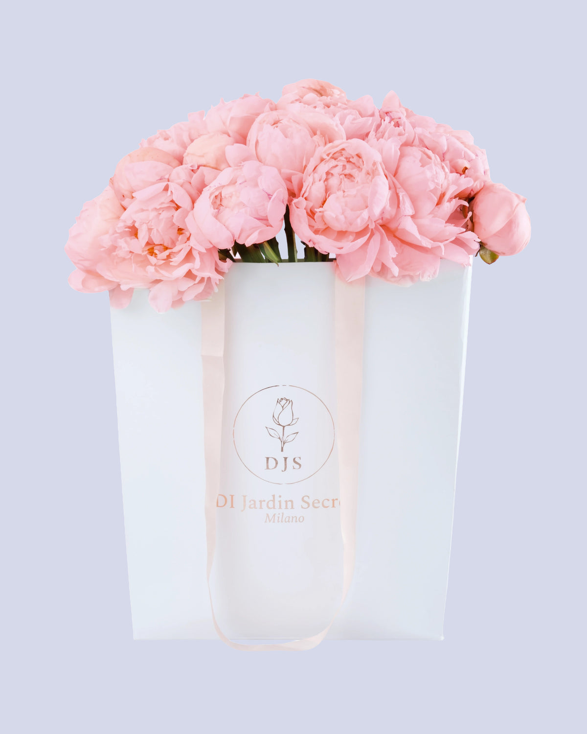 Bouquet di 15 Peonie Rosa
